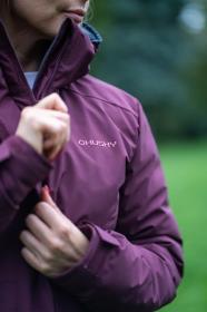 Husky Nurme L dark bordo dámská hardshellová plněná bunda