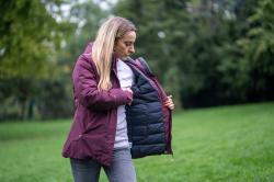 Husky Nurme L light mint dámská hardshellová plněná bunda