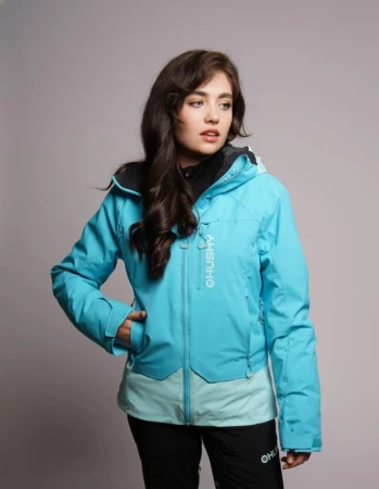 Husky Gambi L blue/turquoise dámská lyžařská bunda
