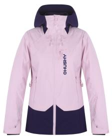 Husky Gambi L pink/blue dámska lyžiarska bunda