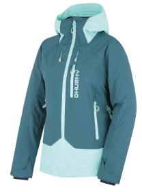 Husky Gambi L turquoise/mint dámska lyžiarska bunda Husky Gambi L turquoise/mint dámska lyžiarska bunda