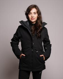 Husky Gato L black dámská lyžařská bunda