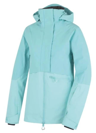 Husky Gato L light turquoise dámská lyžařská bunda