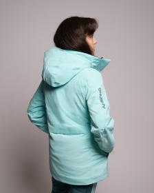 Husky Gato L light turquoise dámská lyžařská bunda