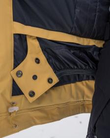 Husky Gambola L lt. yellow dámská lyžařská bunda + šátek Kilpi