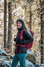 Husky Merband 2 black dámska merino čelenka