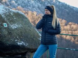 Husky Merband 2 black dámska merino čelenka