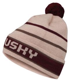 Husky Meralp beige dámská merino čepice