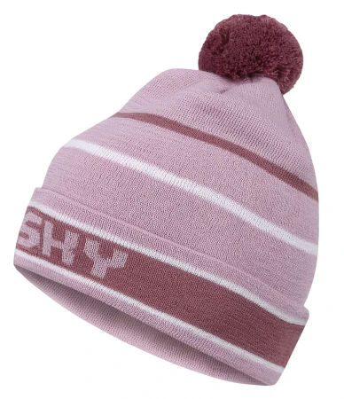 Husky Meralp pink dámská merino čepice