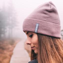 Husky Merhat 4 black dámská merino čepice