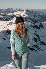 Husky Merhat 4 brown dámska merino čiapka