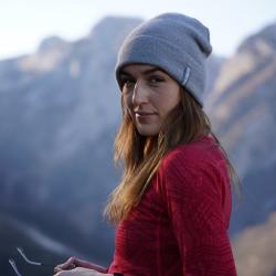 Husky Merhat 4 brown dámska merino čiapka