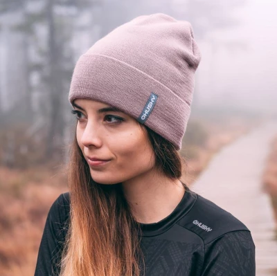 Husky Merhat 4 brown dámská merino čepice