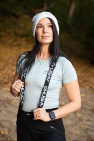 Husky Merhat 4 white dámská merino čepice