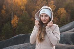 Husky Merhat 4 white dámská merino čepice