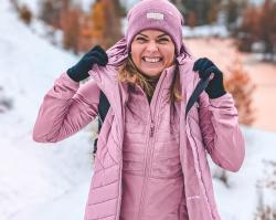 Husky Merhat 4 white dámská merino čepice