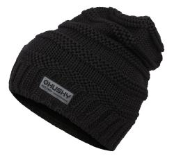 Husky Merhat 5 černá dámská merino čepice