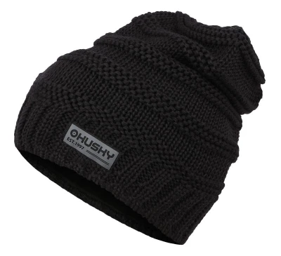 Husky Merhat 5 černá dámská merino čepice Husky Merhat 5 černá dámská merino čepice
