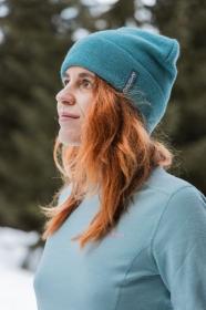 Husky Aron L faded mint dámská merino mikina