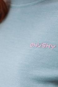 Husky Aron L faded mint dámská merino mikina