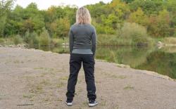 Husky Aron L faded mint dámská merino mikina