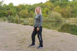 Husky Aron L faded mint dámská merino mikina