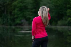 Husky Aron L faded mint dámská merino mikina