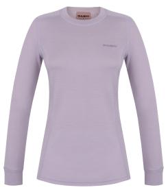 Husky Aron L light purple dámská merino mikina