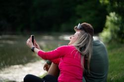 Husky Aron L pink dámská merino mikina