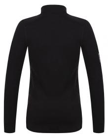 Husky Aron Zip L black dámská merino mikina