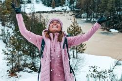 Husky Airy L faded mint dámská mikina na zip