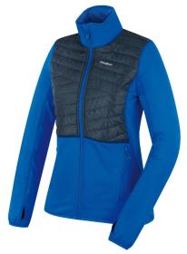 Husky Airy L neon blue dámská mikina na zip