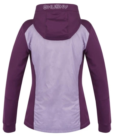Husky Any L purple dámská mikina na zip