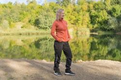 Husky Artic Zip L blue dámská mikina na zip