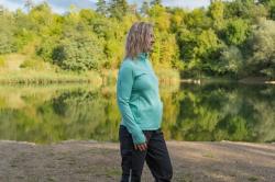 Husky Artic Zip L blue dámská mikina na zip