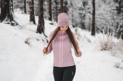 Husky Artic Zip L blue dámská mikina na zip