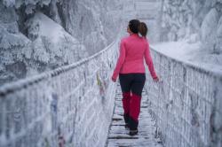 Husky Astel L lt. orange dámská mikina