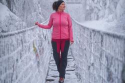 Husky Astel L lt. orange dámská mikina