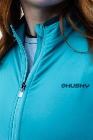 Husky Tarp zip L fd. turquoise dámská mikina