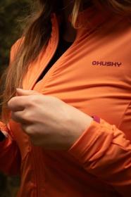 Husky Tarp zip L lt. orange dámská mikina