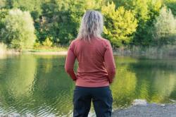 Husky Artic L black dámská mikina s rolákem