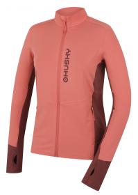 Husky Tame zip L orange dámska mikina so zipsom