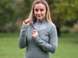 Husky Alou L black dámská mikina z merino vlny