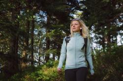 Husky Alou L blue dámská mikina z merino vlny