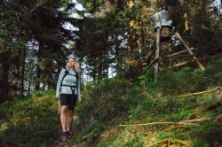 Husky Alou L blue dámská mikina z merino vlny