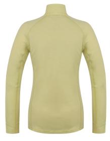 Husky Alou L bright green dámska mikina z merino vlny