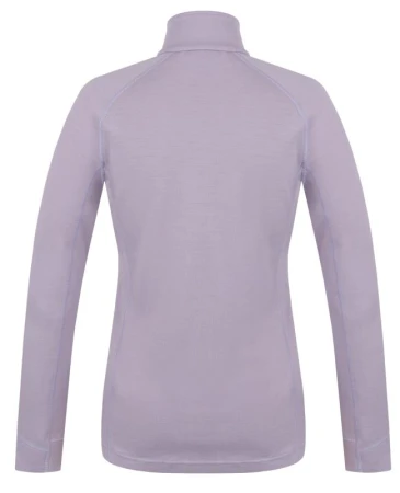 Husky Alou L light purple dámská mikina z merino vlny