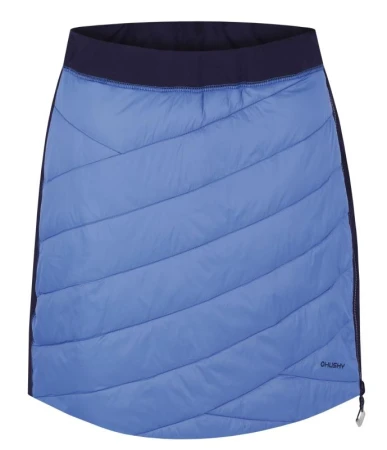Husky Freez L blue/dark blue dámská oboustranná zimní sukně