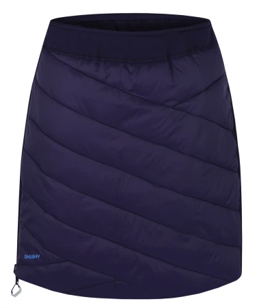 Husky Freez L blue/dark blue dámská oboustranná zimní sukně