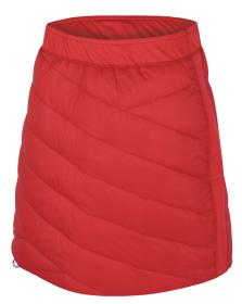 Husky Freez L light orange/red dámska obojstranná zimná sukňa